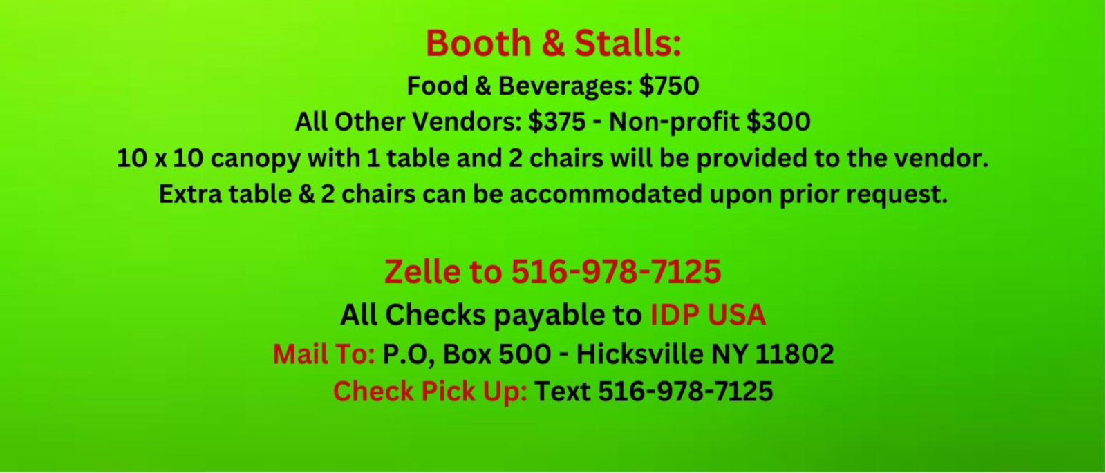 Booths And Stalls Booths and stalls